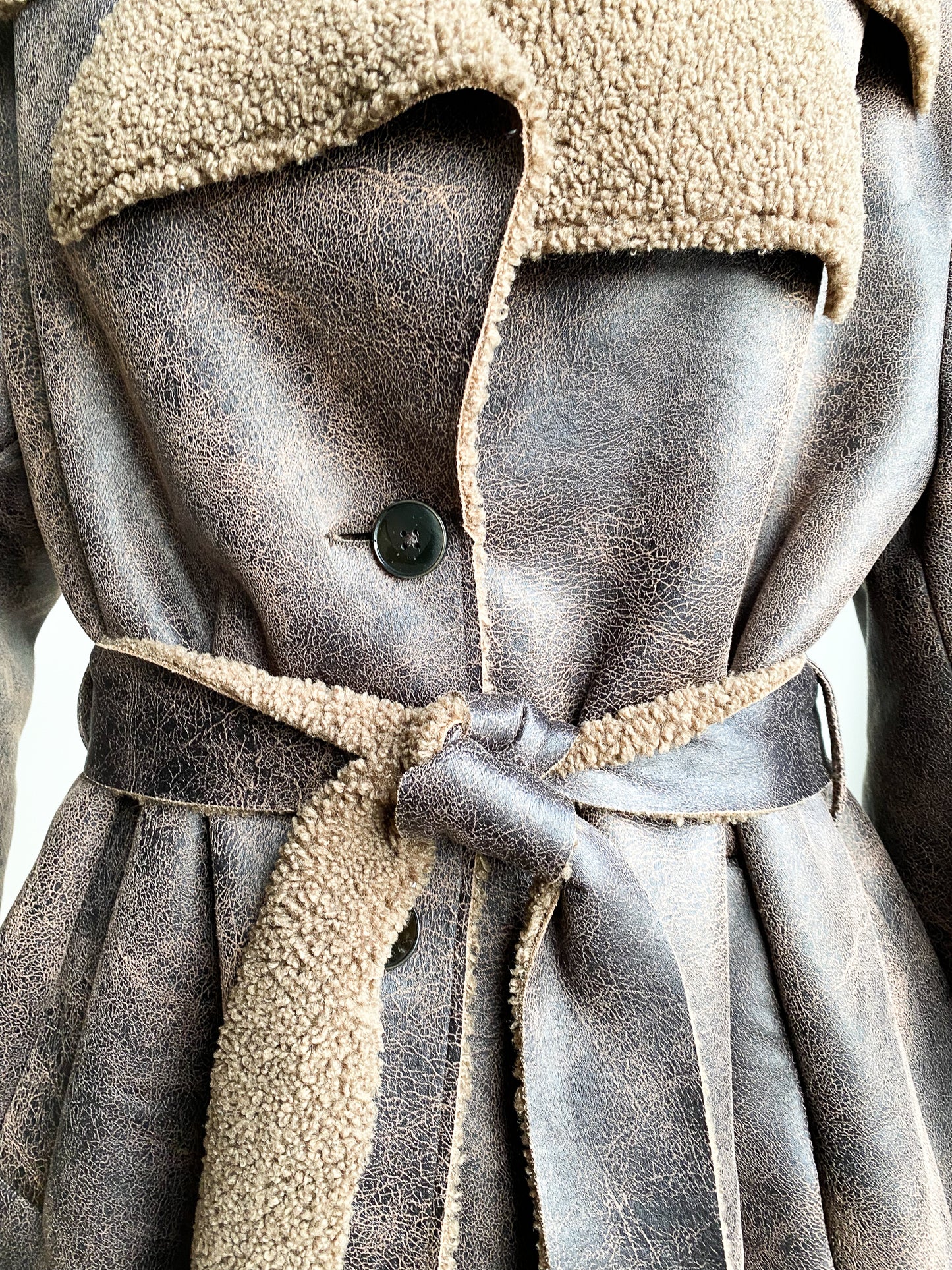 CHELSEY - Brown Teddy Coat | Lardini — 40