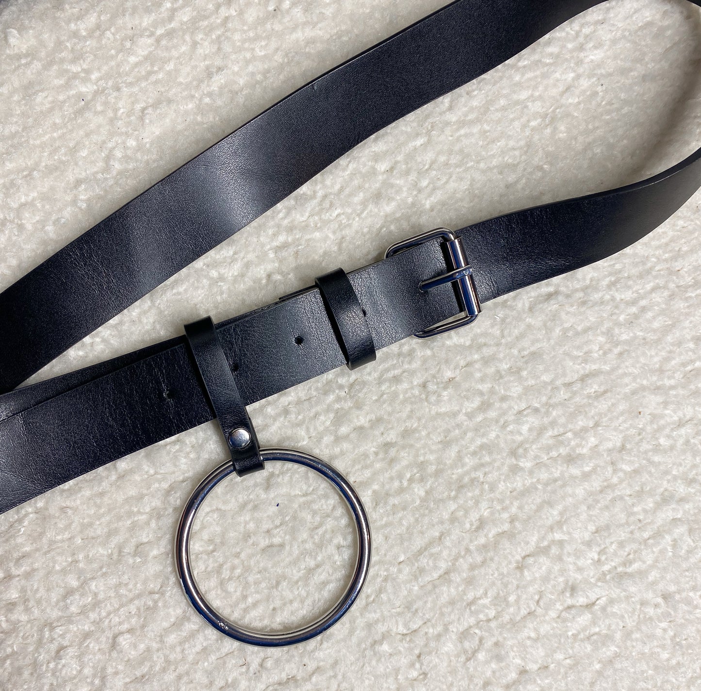 JOANN - Black Ring Belt