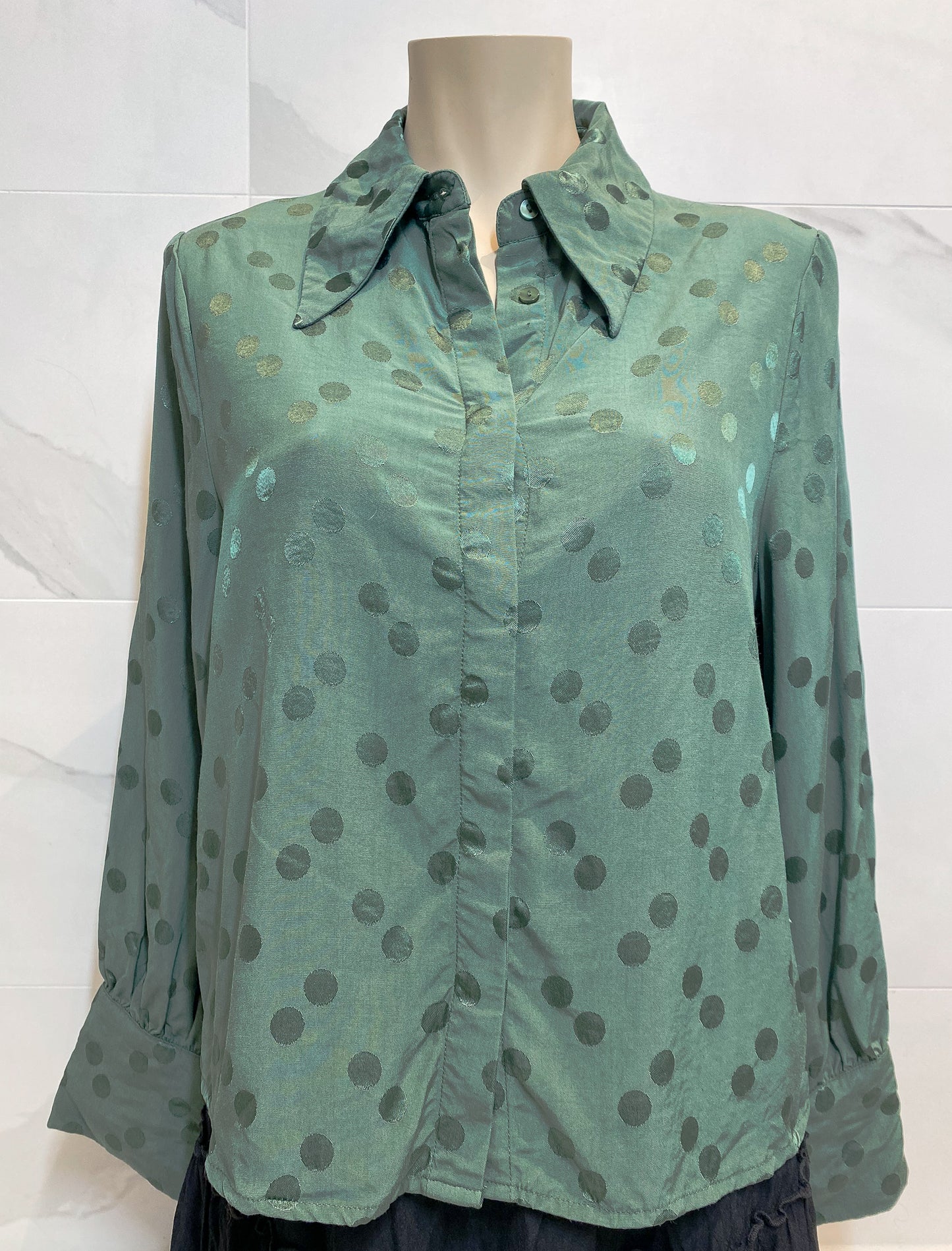 Green Blouse — S