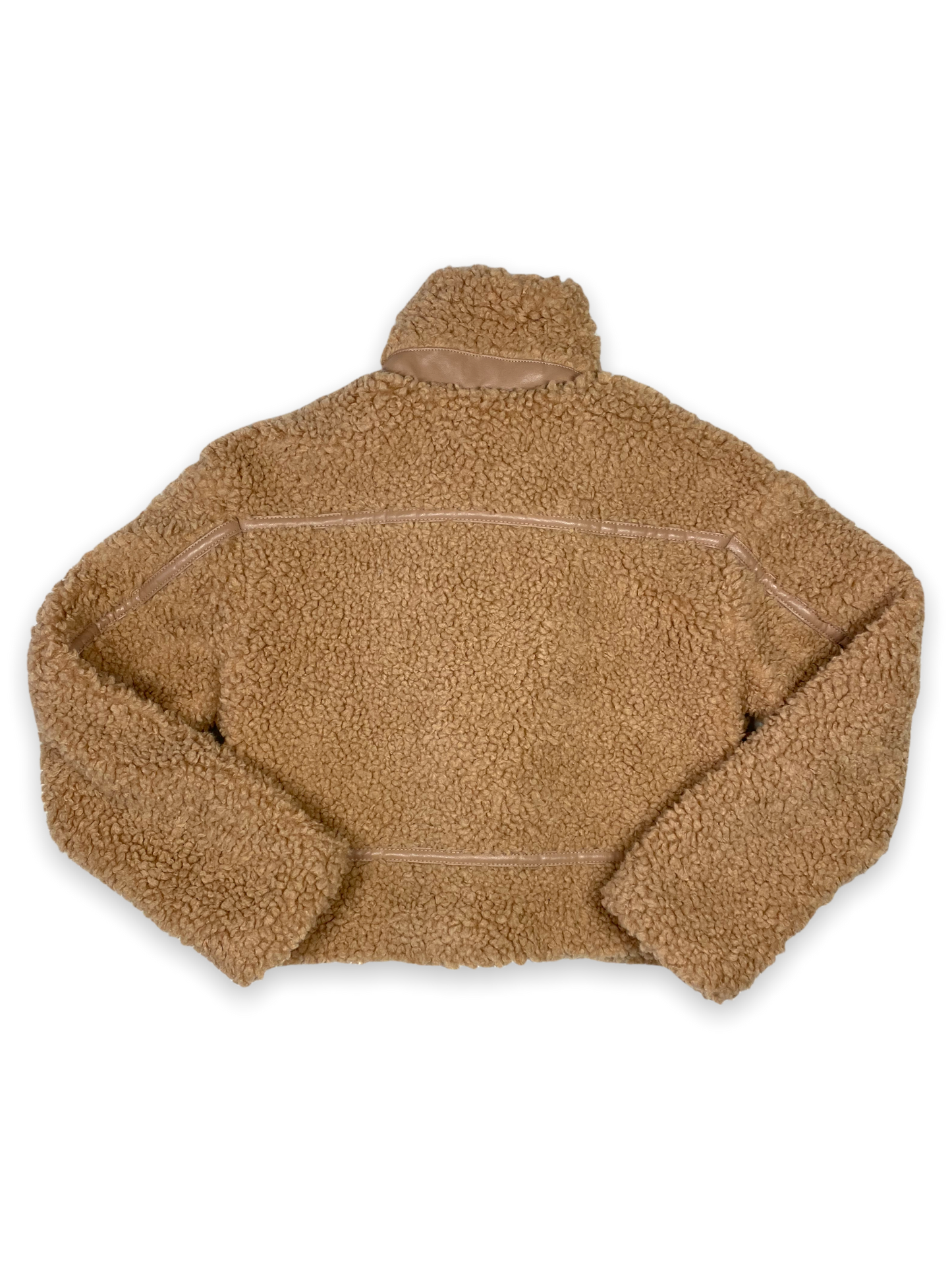 ISHA - Josh V Almond teddy coat — XS