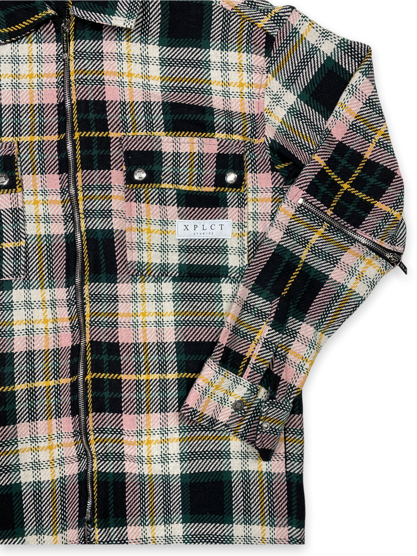 ISHA - Plaid jacket — M