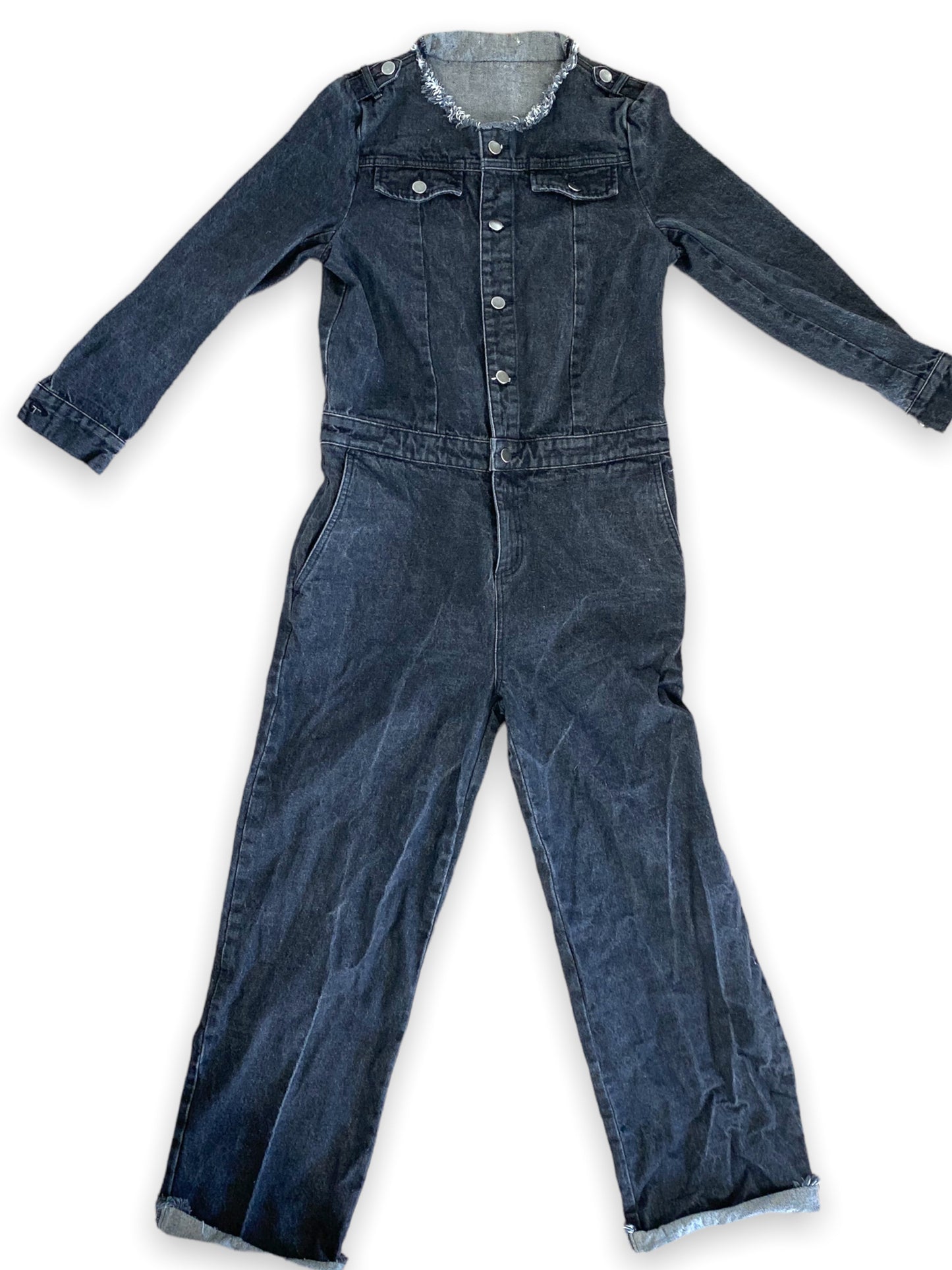 JOANN - Denim Jumpsuit: ByZendaya — M