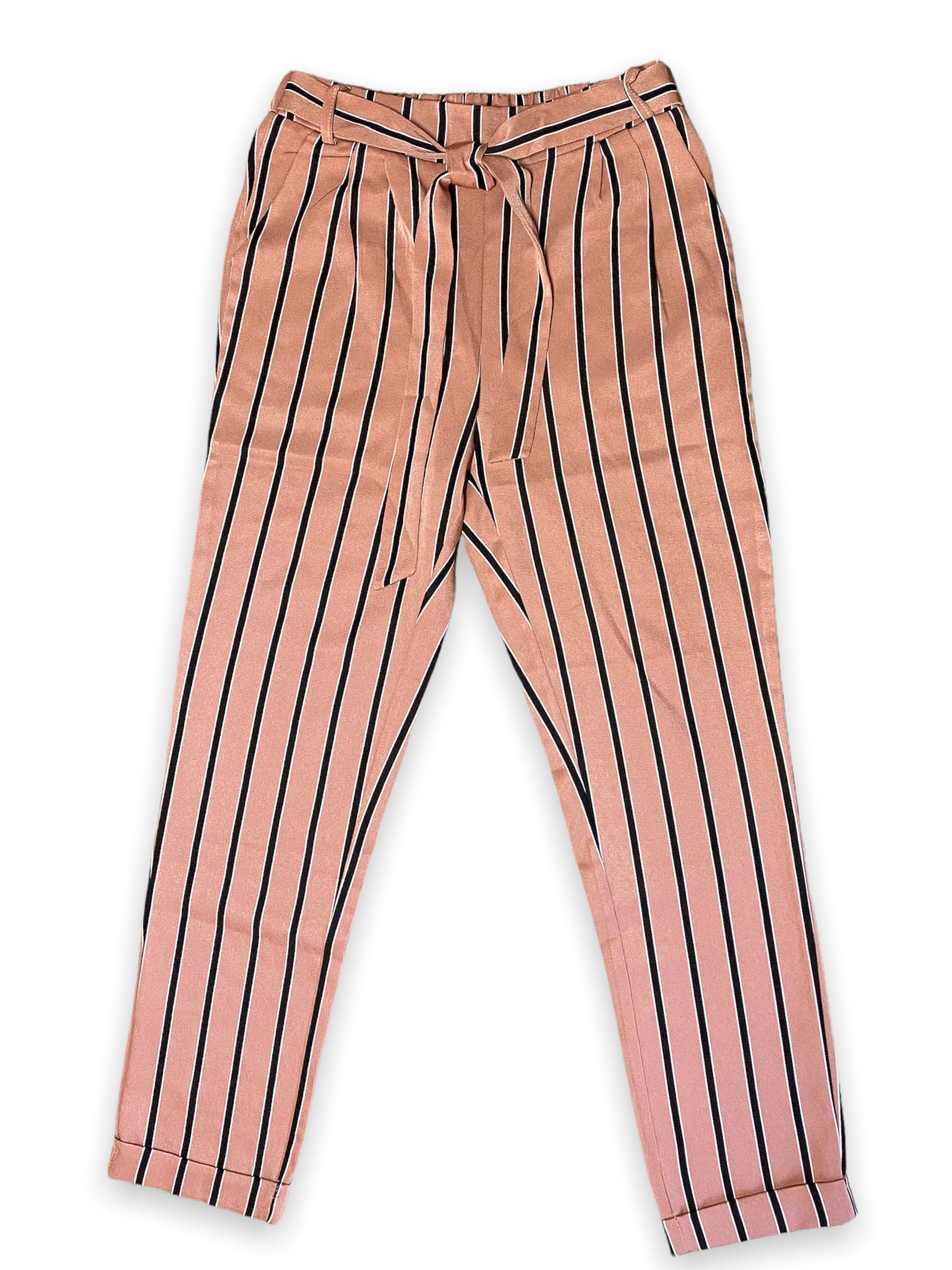 ISHA - Pink striped suit — XS