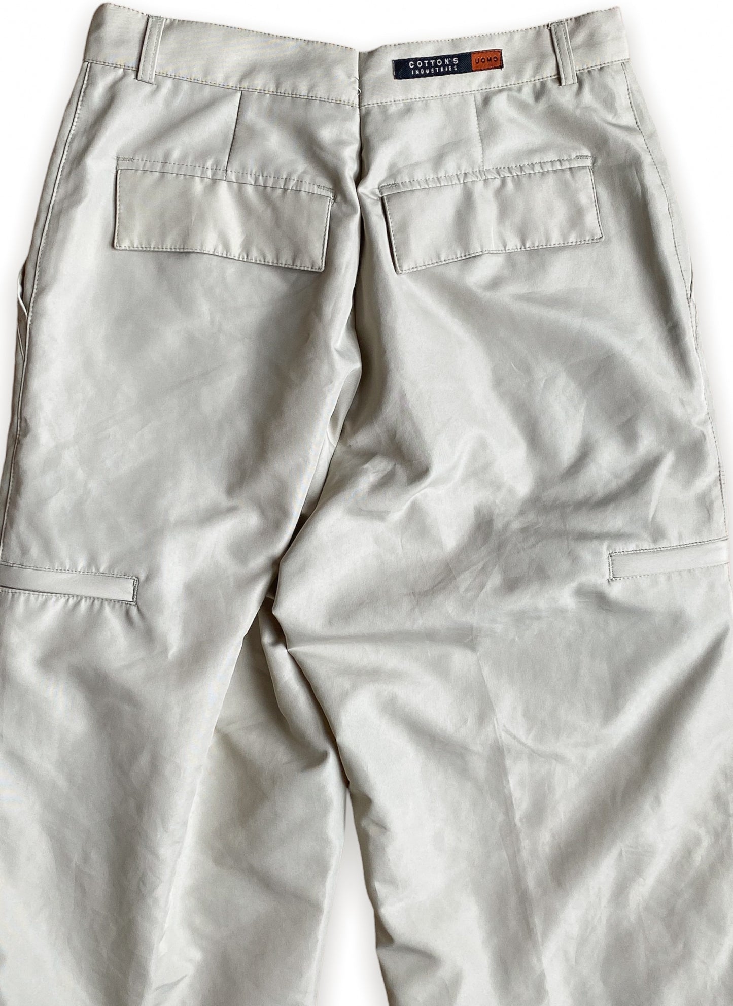 Tech Beige cargo pants — S