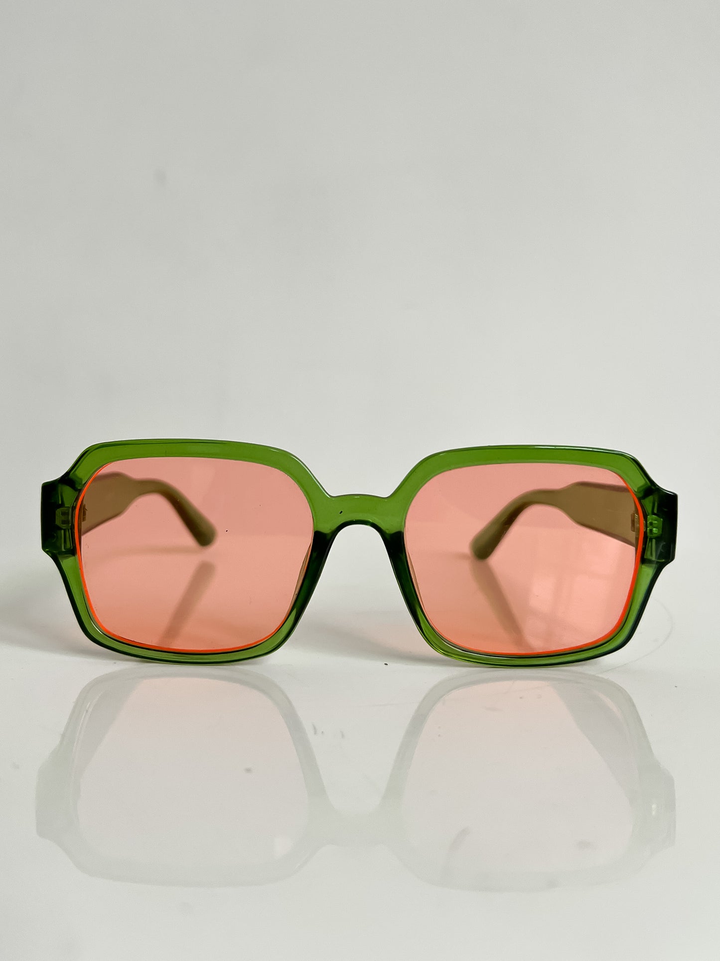 MARTHE - ASOS Green Sunglasses