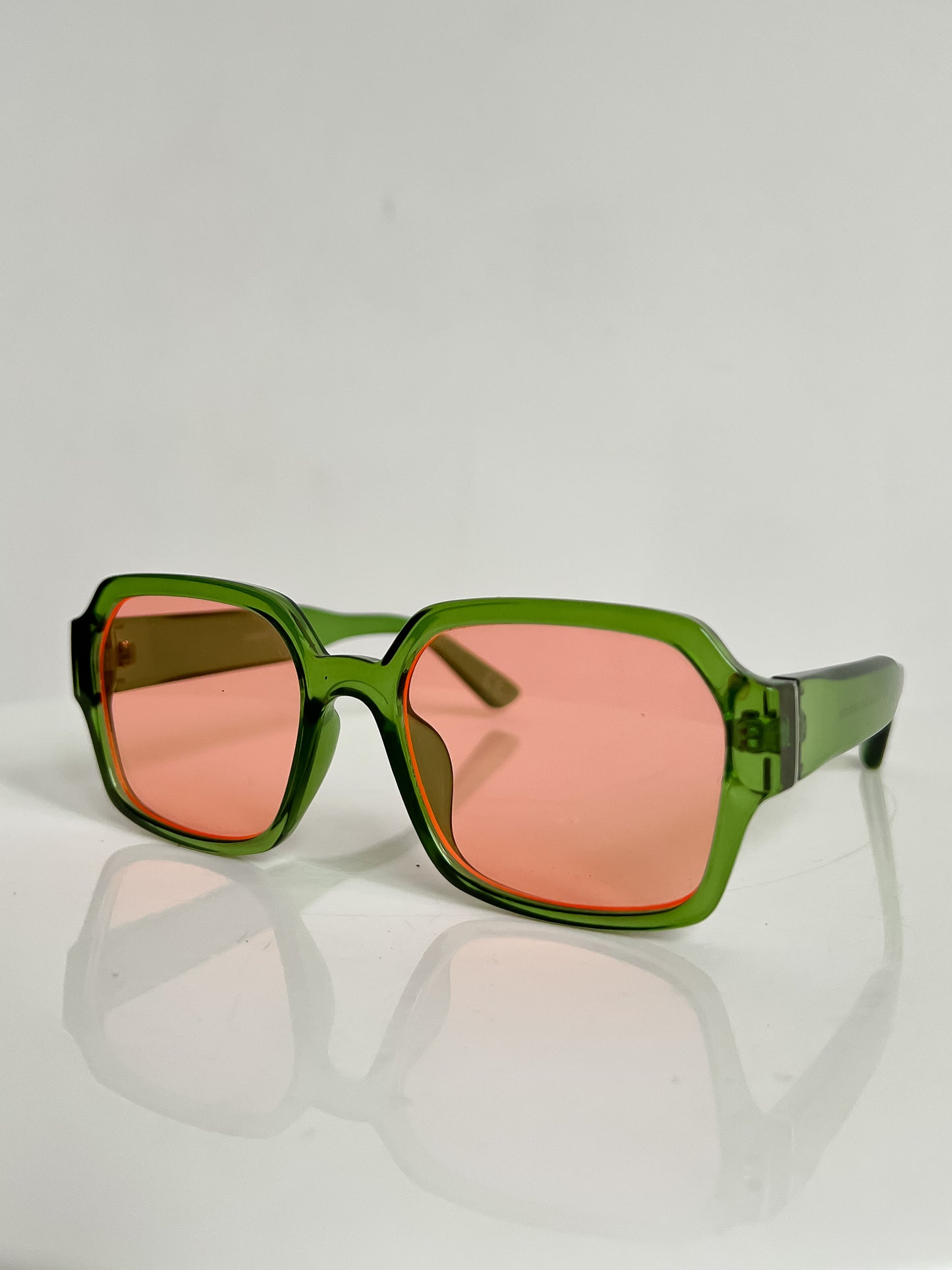 MARTHE - ASOS Green Sunglasses