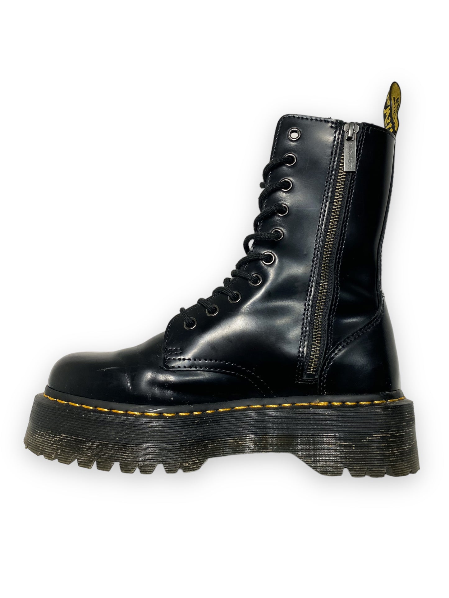 CECILIA - Dr. Martens Jadon Hi boots in black